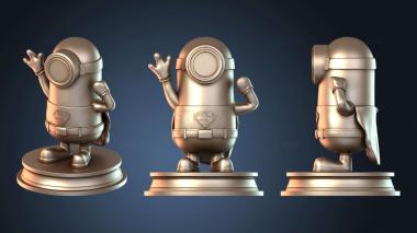 3D модель Миньонмен МН (STL)