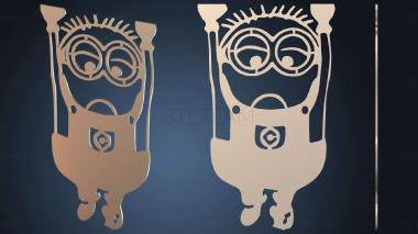 3D модель Миньоны Джерри (STL)