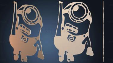 3D модель Миньоны Стюарт (STL)