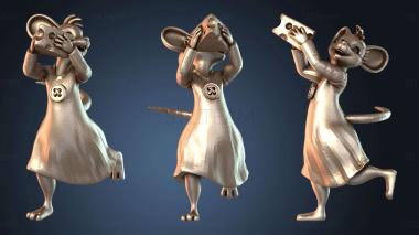 3D модель Мышь Мипси (STL)