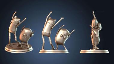 3D model Nlsinh Finn and Jake (STL)