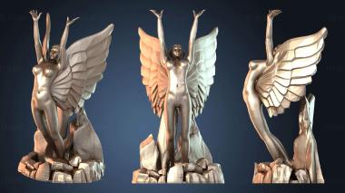 3D model NSFW Fallen Angel (STL)