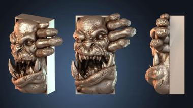 3D model Orc (STL)