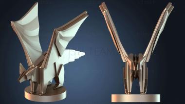 3D model Origami Dragon (STL)