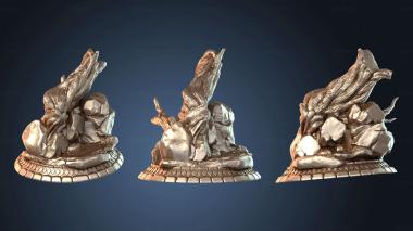 3D model Orita and Okami stylized (STL)