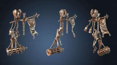 3D модель Ормагир Баннерман, флаг охоты (STL)