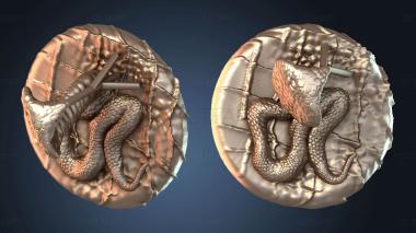 3D модель Другие рынки Зверь Змея Повседневный (STL)