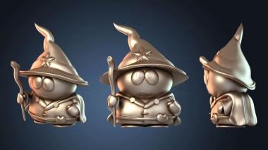 3D модель Паладин Баттерс Южный Парк Палка Истины Картман (STL)