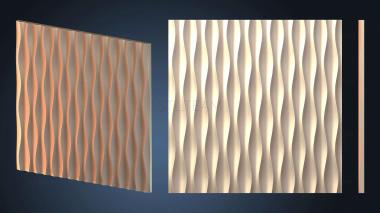 3D model Panel Ripple (STL)