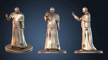 3D model Papa Francisco Pope Francis (STL)