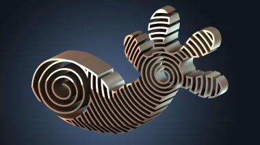 3D модель Пата Делантера Дереча (STL)