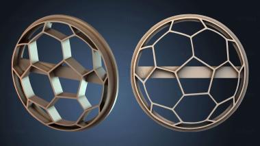 3D model Pelota Futbol (STL)