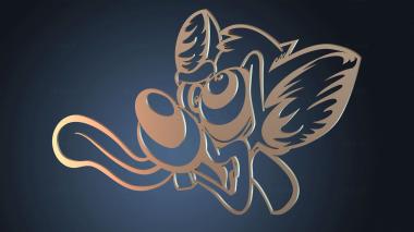 3D model Pinky (STL)