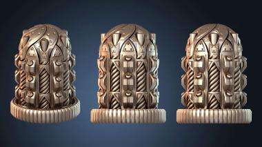 3D модель Футуристическое место «Киберпанк Капсулы» (STL)