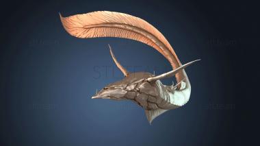 3D model Placo Fish Placofish (STL)