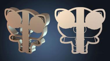 3D модель Плим Хогги (STL)