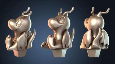 3D модель Покемон Драгонайт Драконы (STL)