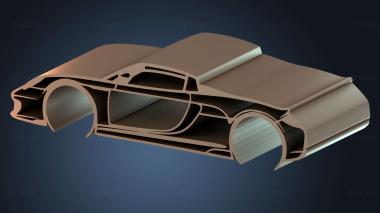 3D model Porsche Carrera GT (STL)