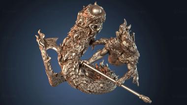 3D модель Поза грациозная (STL)