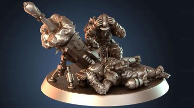 3D модель Боль отступников ужасающая миномет (STL)
