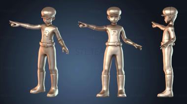 3D model Rocket Femenino Masculino stylish (STL)