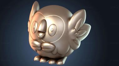 3D model Rowlet (STL)