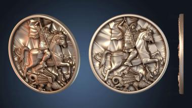 3D model Saint George (STL)