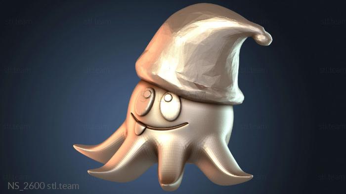 Нестандарт Santa Octopus