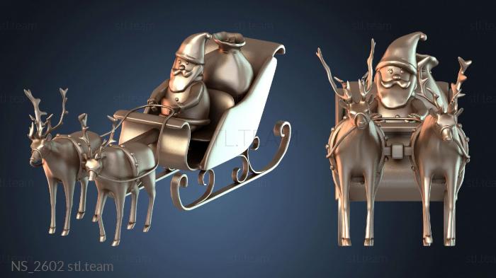 Нестандарт Santa Sleigh