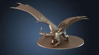 3D model Sapphire Dragon (STL)