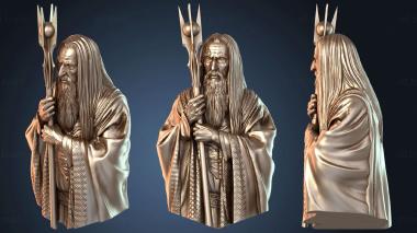 3D model Saruman haunted (STL)
