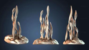 3D model Seaweed flowing (STL)