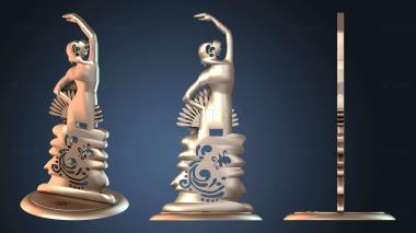 3D model Servilletero Bailarina Flamenco Bailaora (STL)