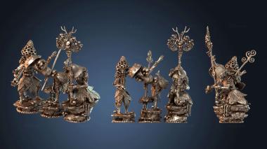 3D модель Капитан Шаолиня (STL)