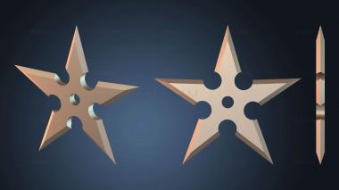 3D model Shuriken (STL)