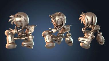 3D модель Фигурка Amiibo Silver Blaze (STL)