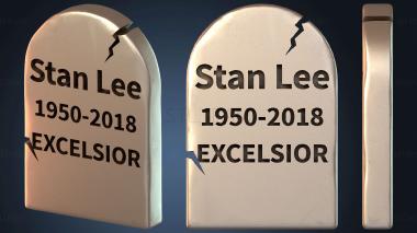 3D модель Со времен надгробного камня Стэна Ли (STL)