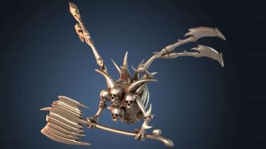 3D модель Скелетный Бог (STL)