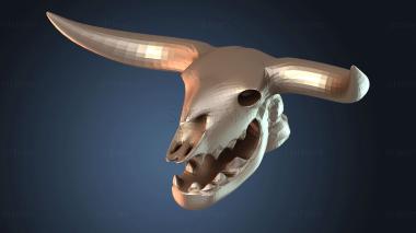 3D model Skeleton Minotaur horrifying (STL)