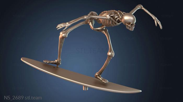 Нестандарт Череп Серф