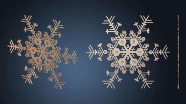 3D модель Снежинка ледяная (STL)