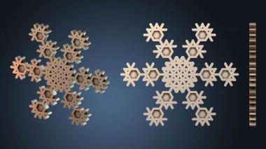 3D модель Снежинка очаровательная (STL)