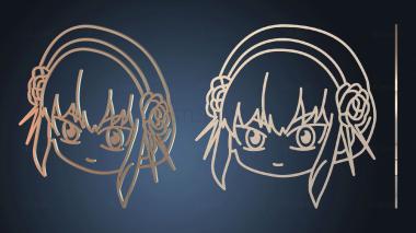 3D model Spy Family Yor (STL)