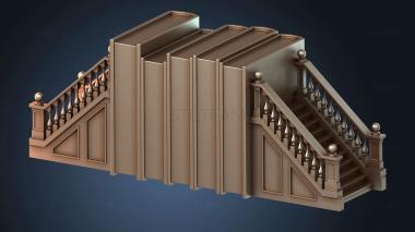 3D model Stairway Bookend (STL)