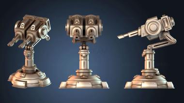 3D модель Комплект для установки в комнате с опасными условиями местности (STL)