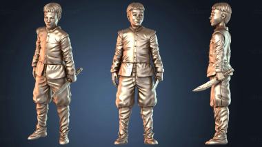 3D модель Девочка из деревни Ковен (STL)