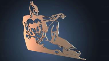 3D model The Creation Batman (STL)