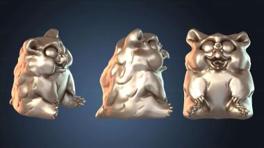 3D модель Подземелье Малыш Совомедведь Любопытный (STL)