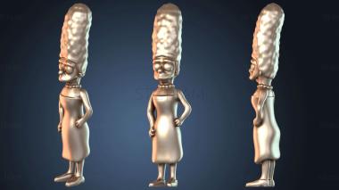 3D модель Симпсоны (STL)