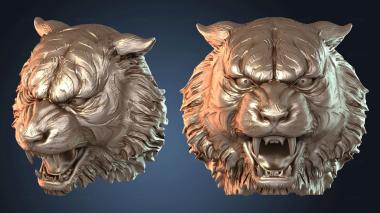 3D модель Тигр (STL)